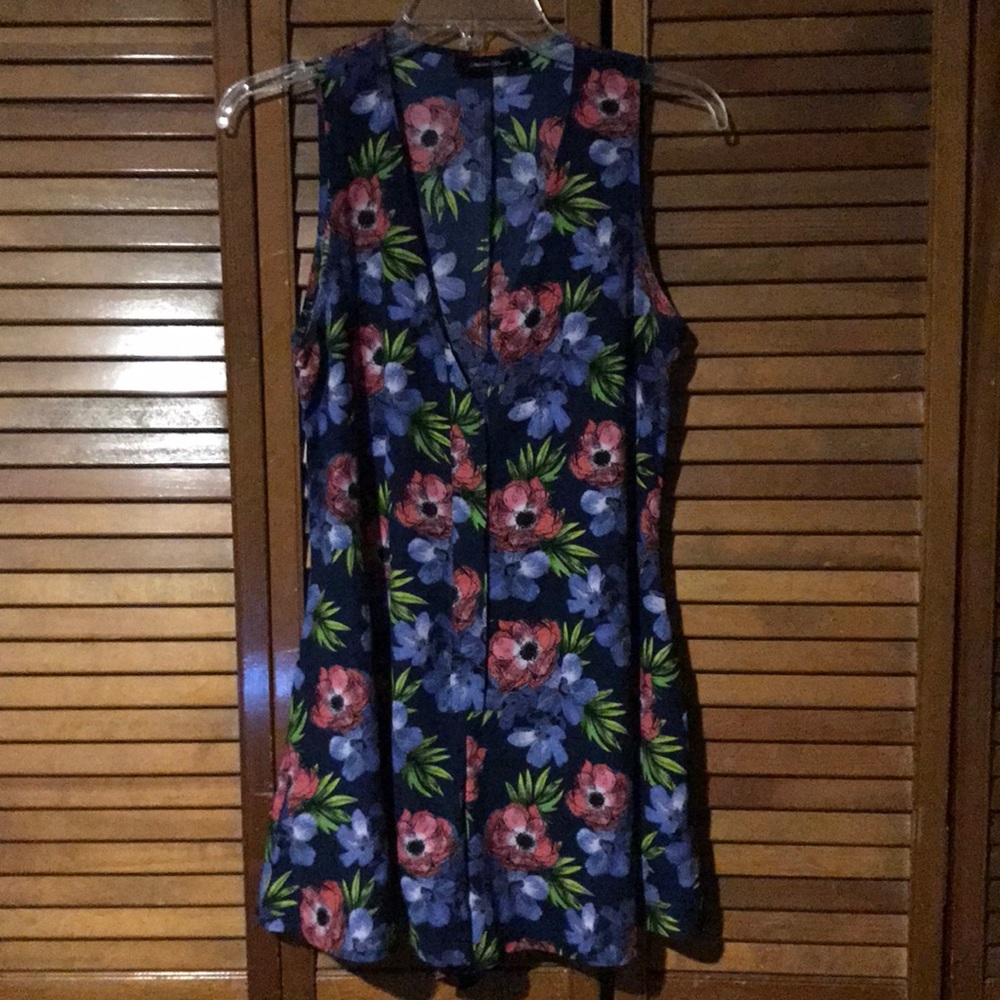 Tropical Floral Romper